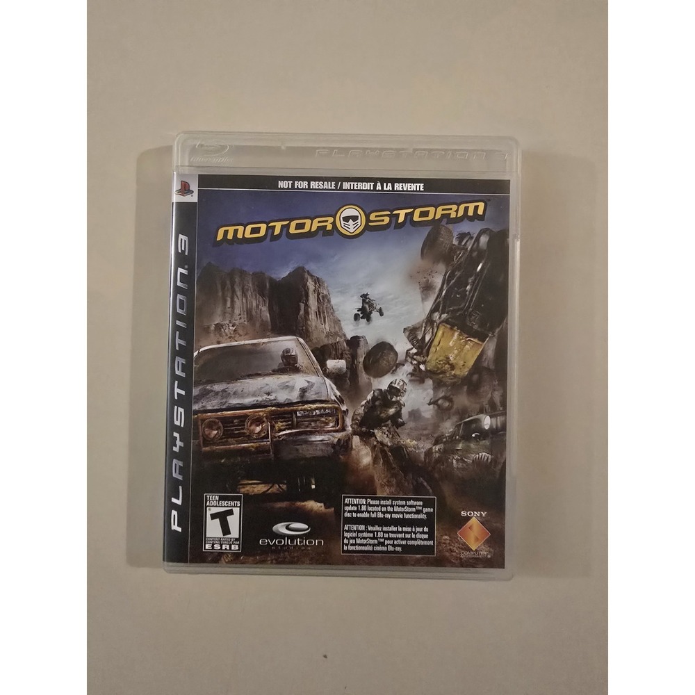 MotorStorm (Sony PlayStation 3) Complete CIB PS3